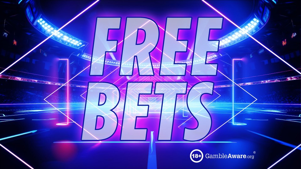 a poster that says free bets on it