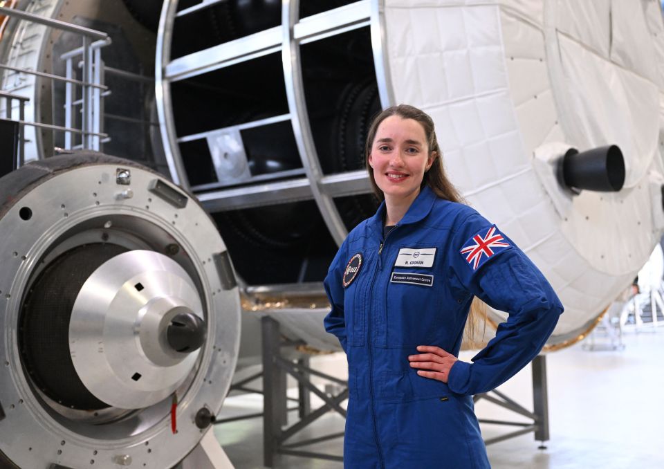 Rosemary Coogan (pictured) graduated from her European Space Agency (ESA) training in April of this year