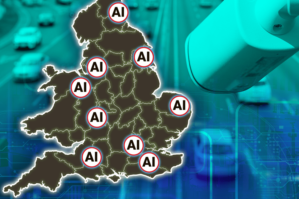 New AI speed cameras are being rolled out across the UK