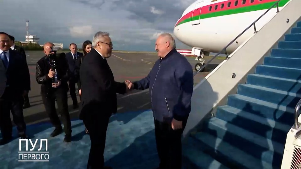 New fears emerge over the health of Belarus despot Alexander Lukashenko, Vladimir Putin's closest ally, when they met in Kazakhstan capital Astana this week.