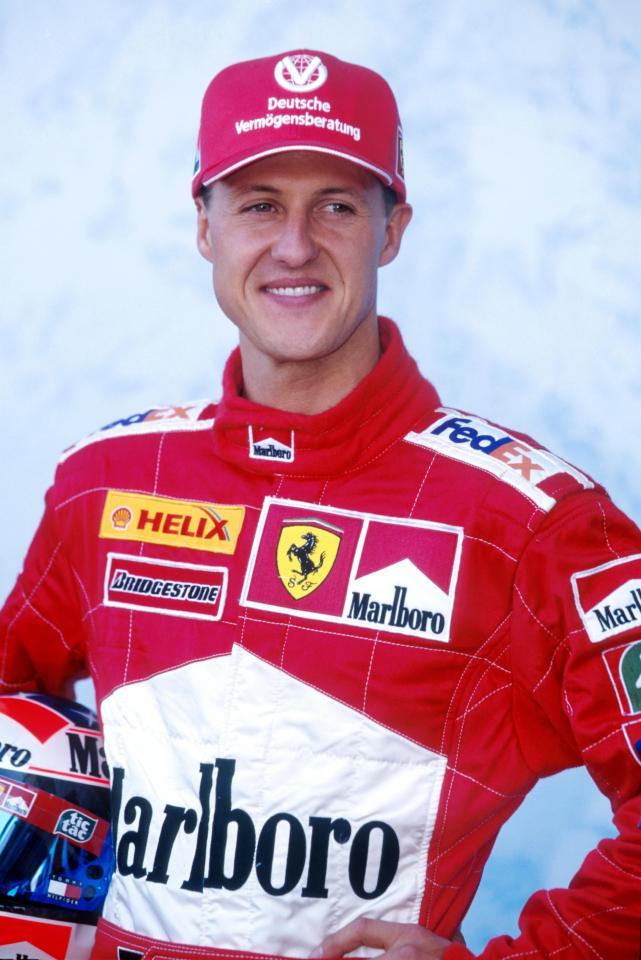 H7BYN6 Michael Schumacher German motor racing driver 2000