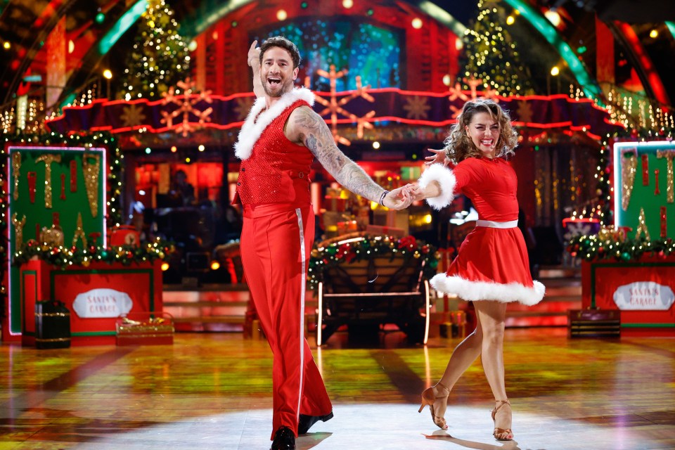 In last year’s special, Danny danced with pro­ Jowita Przystal and scored an impressive 37 out of 40