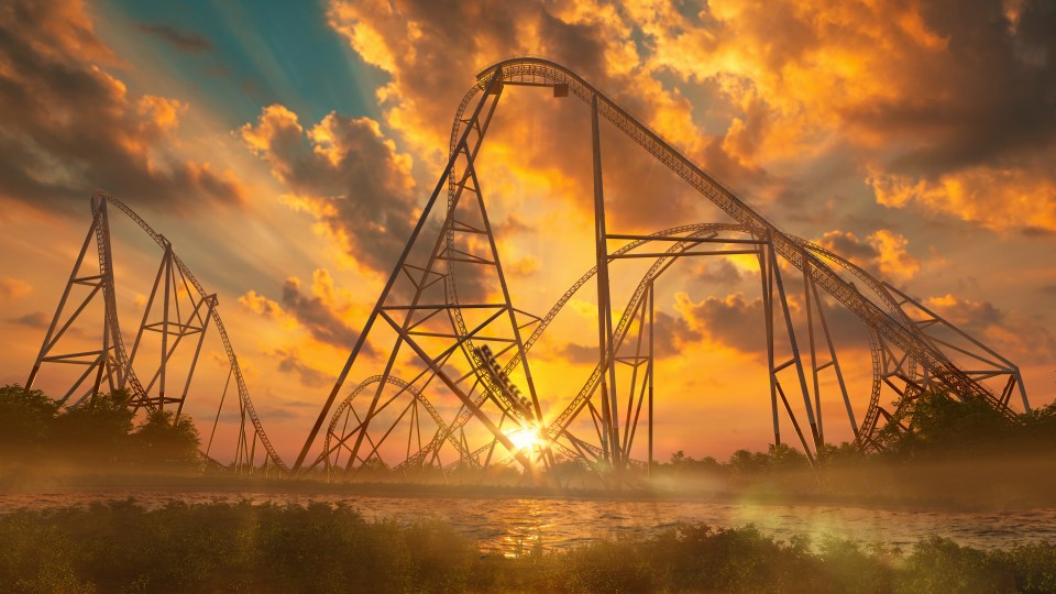 The park has said park-goers can enjoy sunsets from their favourite rides