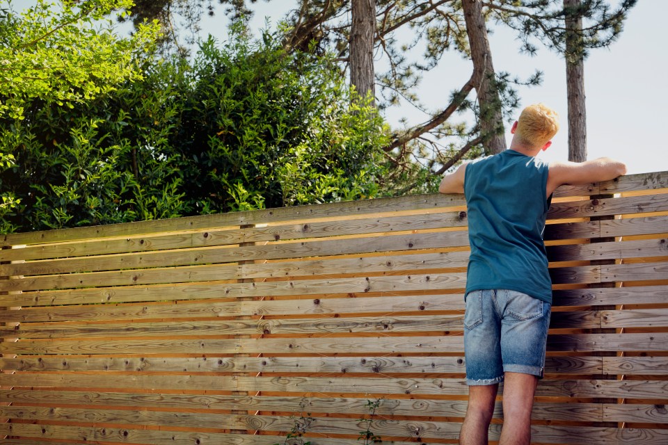 Adding a screen to your fence is a great way to give your garden some privacy