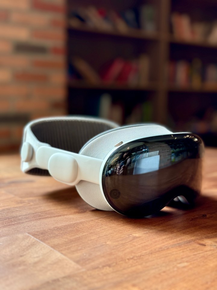 The Apple Vision Pro is a hi-tech pair of goggles built for "spatial computing" – like a laptop on your face