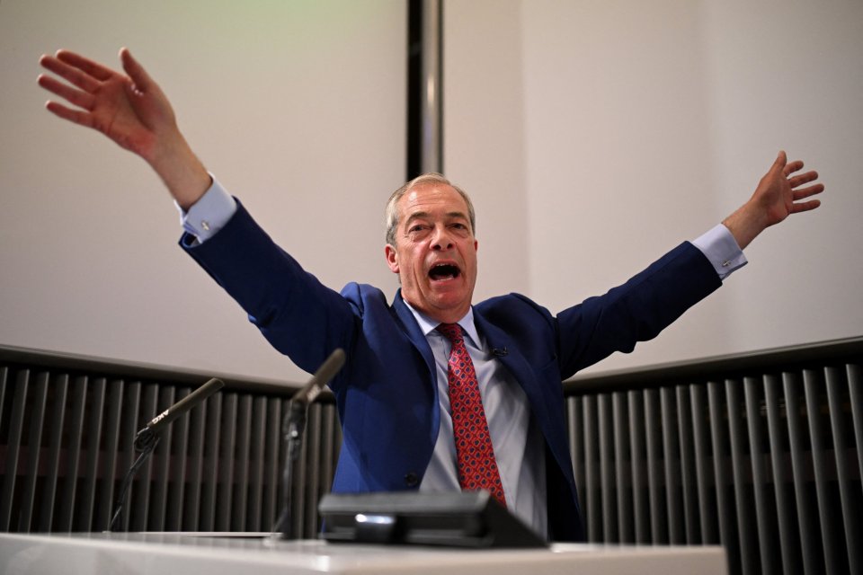 Nigel Farage called the numbers "mind-blowing"