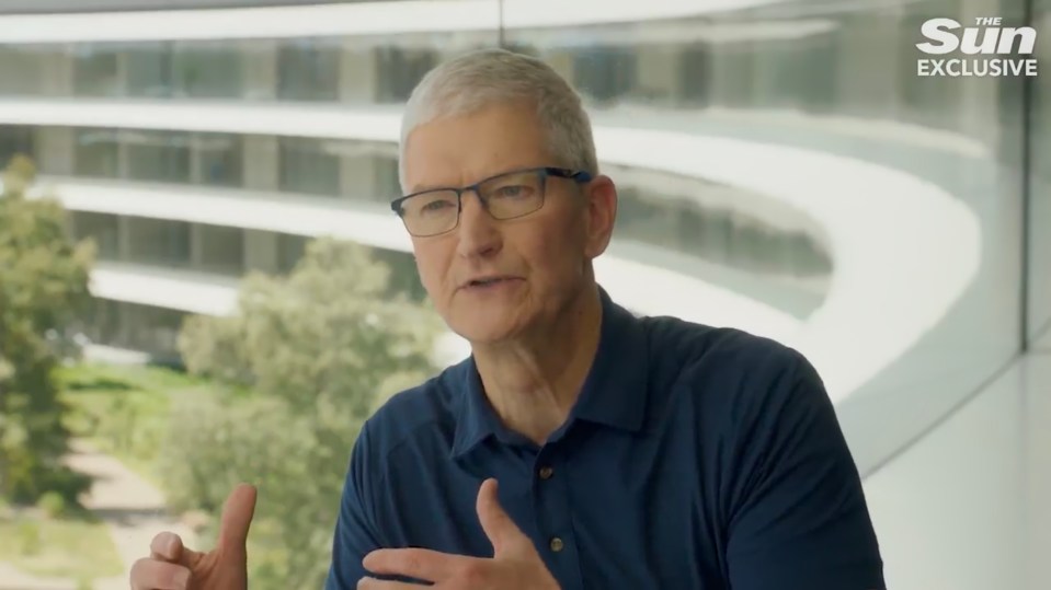 Tim said that the headset is based on so many Apple technologies that it's not just years but "decades" in the making