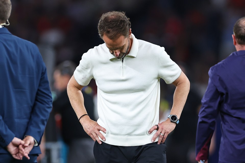 Pressure mounted on the England boss throughout the tournament