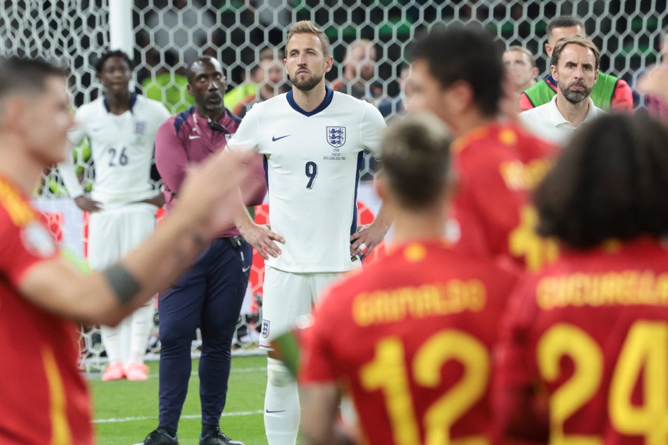 England suffered yet more Euros heartache agains Spain