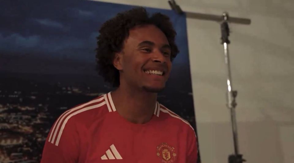 Joshua Zirkzee has revealed he used to go to school with one of his Manchester United teammates