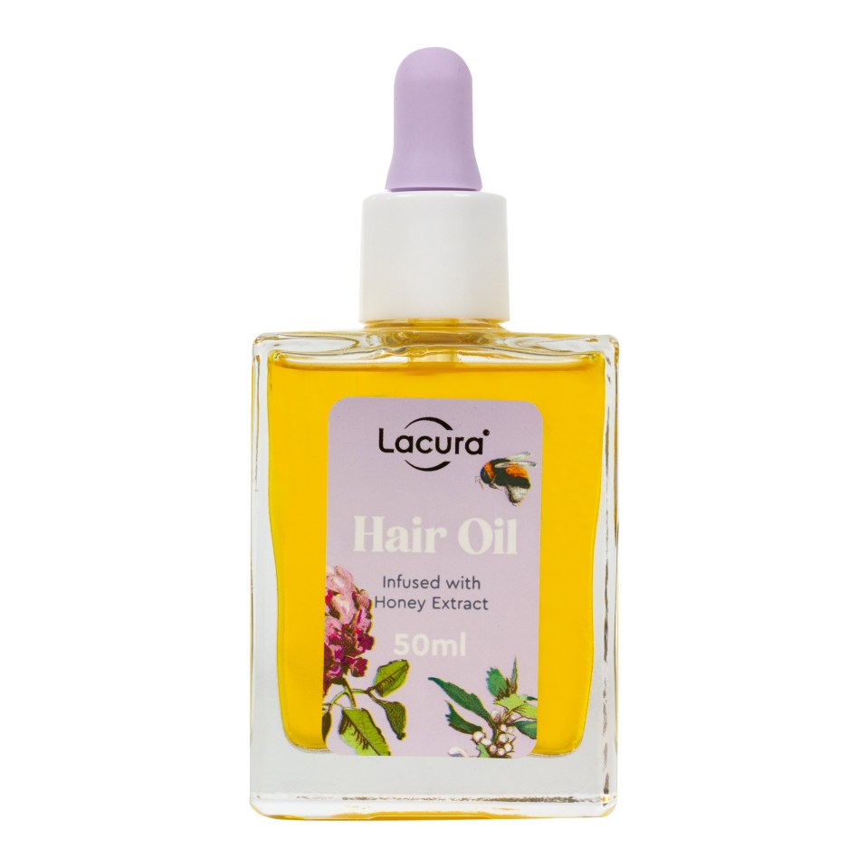 Lacura’s honey-infused oil