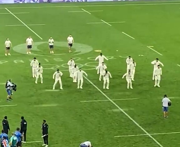 Some claimed France's dance was even better than the haka