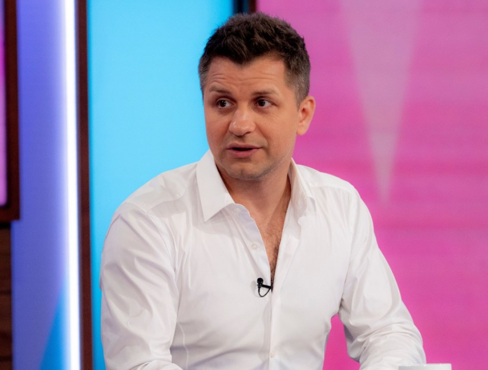 Editorial use only Mandatory Credit: Photo by Ken McKay/ITV/REX/Shutterstock (14602633q) Pasha Kovalev 'Loose Women' TV show, London, UK - 25 Jul 2024