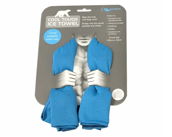 Ice towels are perfect post-exercise or just to keep cool at home in the summer