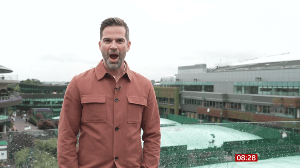 Gethin Jones was left mortified after he was shut down live on air