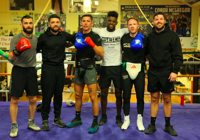 He is now preparing to make his boxing debut