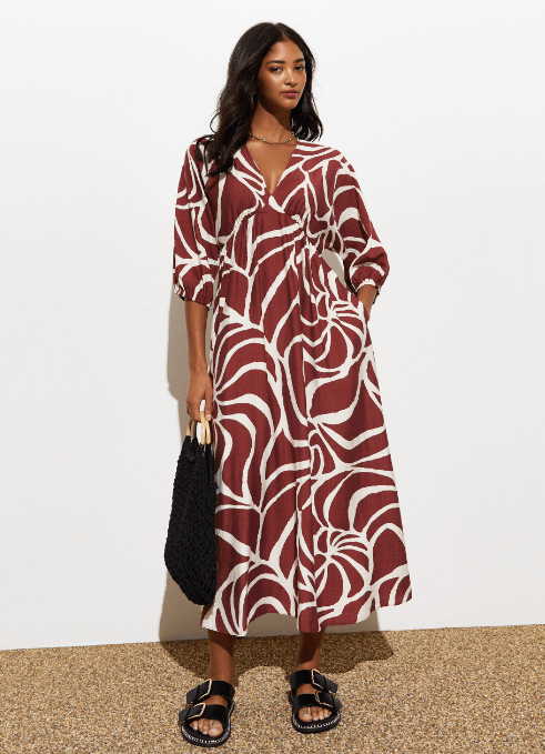 Dress up or down, this dress will be one we think you will live in all season