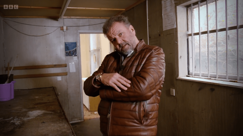 Martin Roberts looks for dilapidated properties that are sold at auction