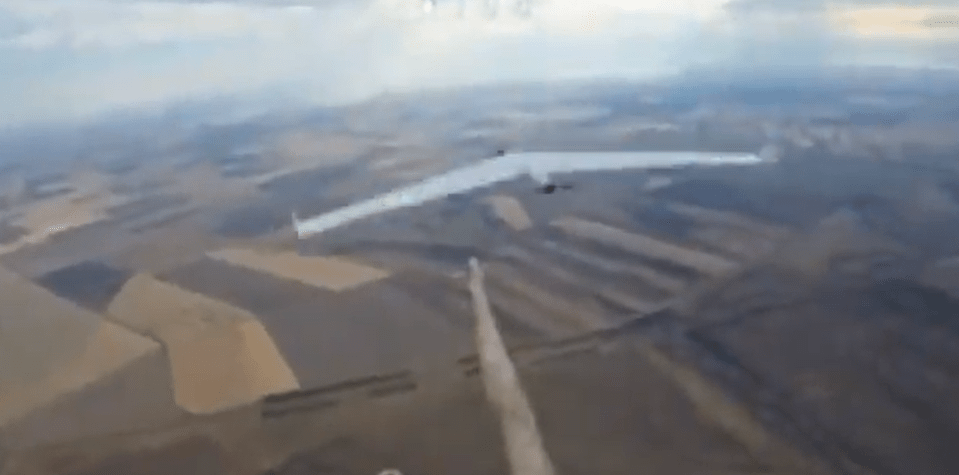 A Ukraine FPV stalked one of Vlad's UAVs with a stick