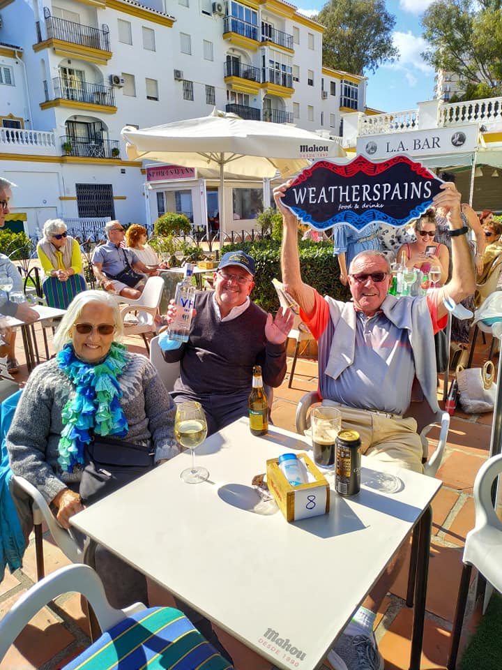 WEATHERSPAINS BAR - Avenida Antonio Machado, 76 29630 Benalmádena, Spain:   //www.facebook.com/weatherspains.es/photos