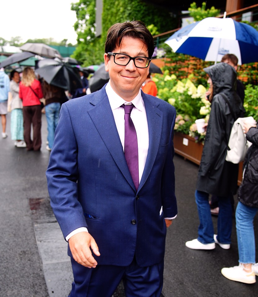 Michael McIntyre is one of the most recognisable names on the list