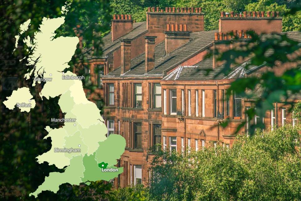 House prices are on the rise in regions across the UK, according to Halifax