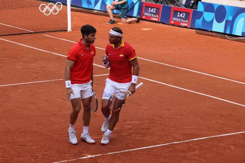 Nadal and Carlos Alcaraz booked their spot in the Men's Doubles quarter-finals yesterday