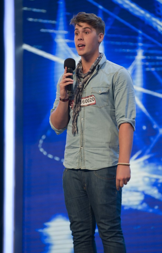 Aiden Grimshaw appeared on The X Factor in 2010