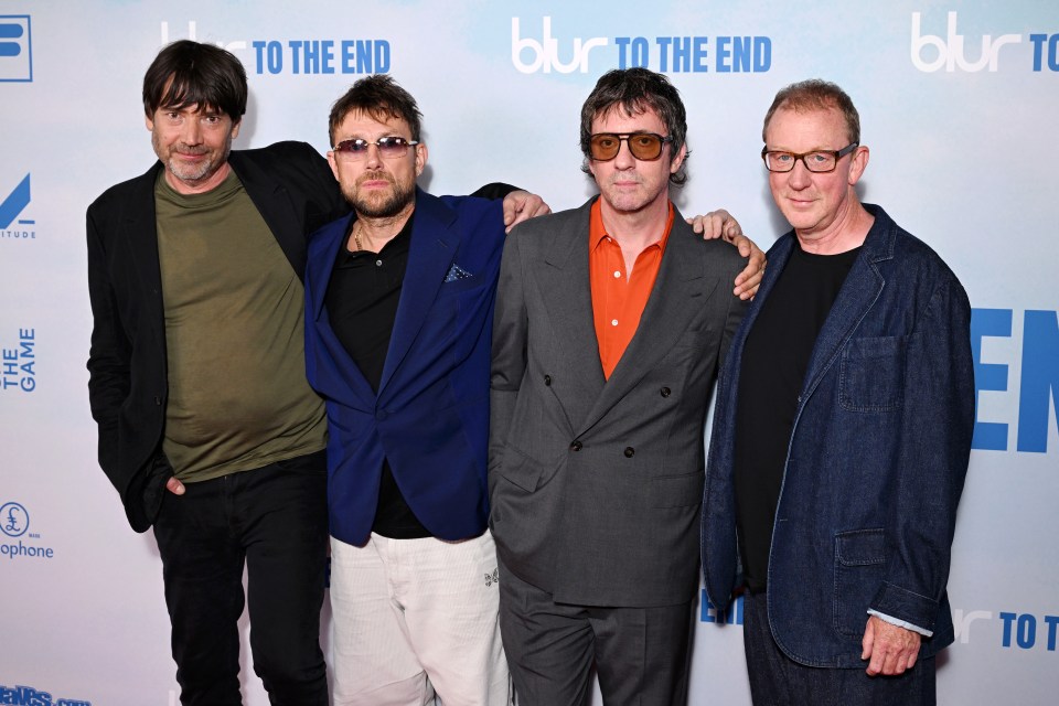 Blur also helped boost the British economy by an incredible £8billion last year