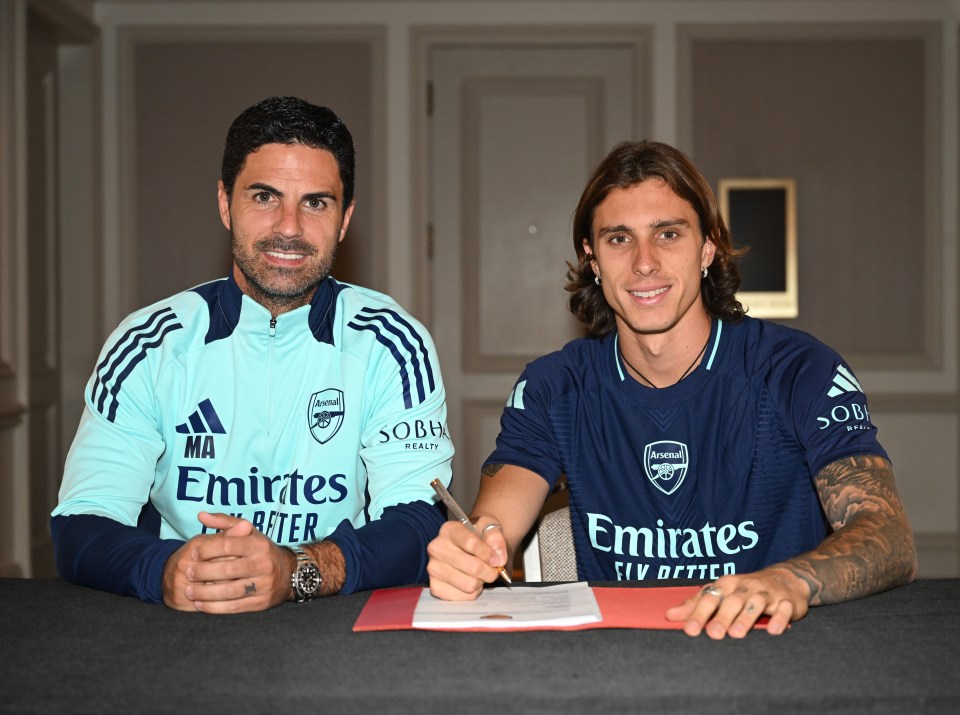 Arteta and sporting director Edu spent months trying to land the Italy international's signature