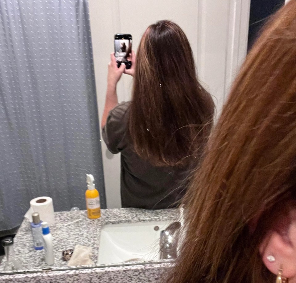 The Reddit user revealed that she limited heat use on her hair and began applying oils and hair masks each week