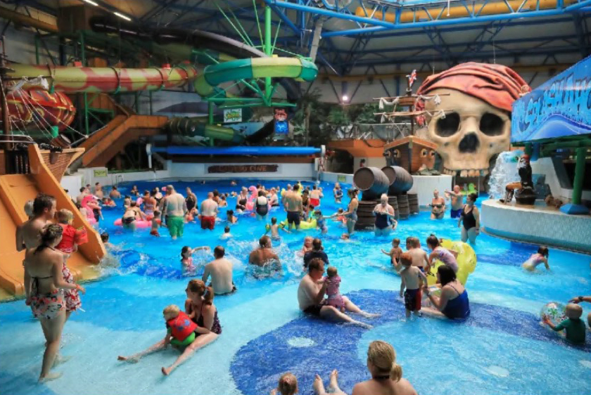 Calypso Cove Waterpark is a 40-minute drive from Sheffield