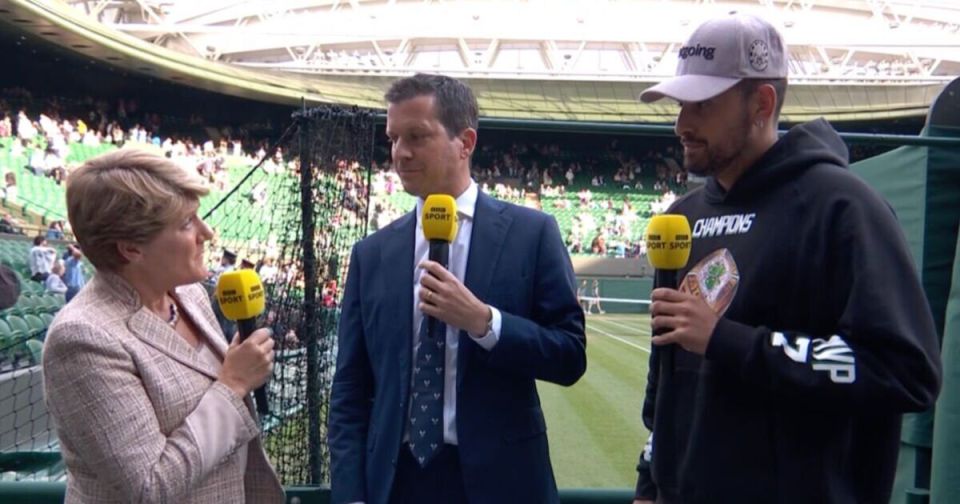 He even opted for a Boston Celtics hoody live on BBC TV