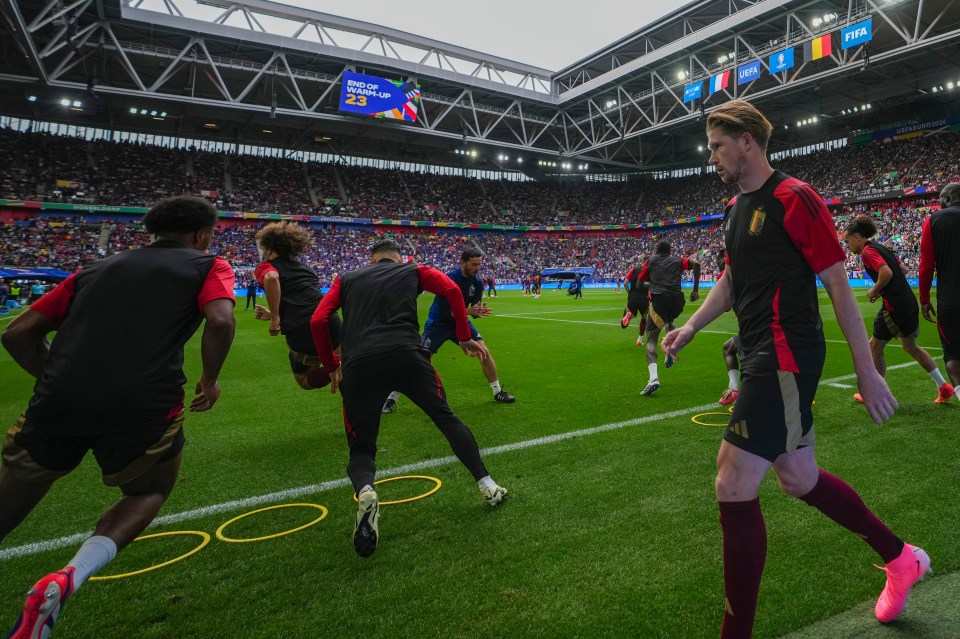 Kevin De Bruyne & Co also saw a capacity crowd inside the stadium