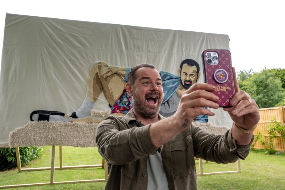 Danny Dyer is depicted on a brand new attraction in Essex