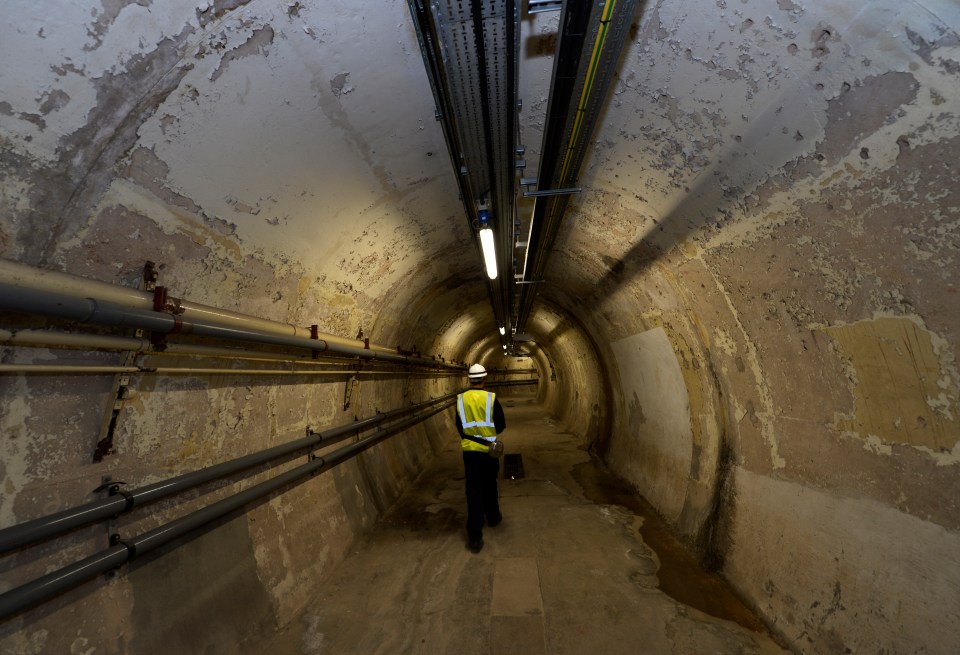 BT workers still use the tunnels for modern communication links