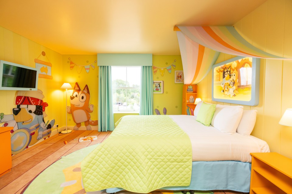 The new accommodation is one of 13 rooms and suites designed especially for kids