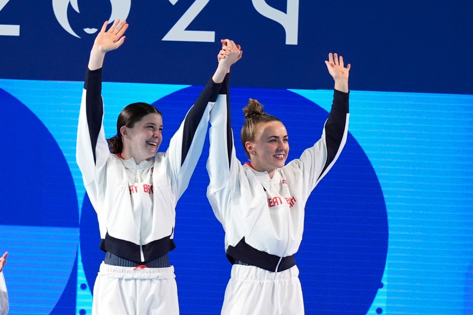 It was Team GB's third medal in diving