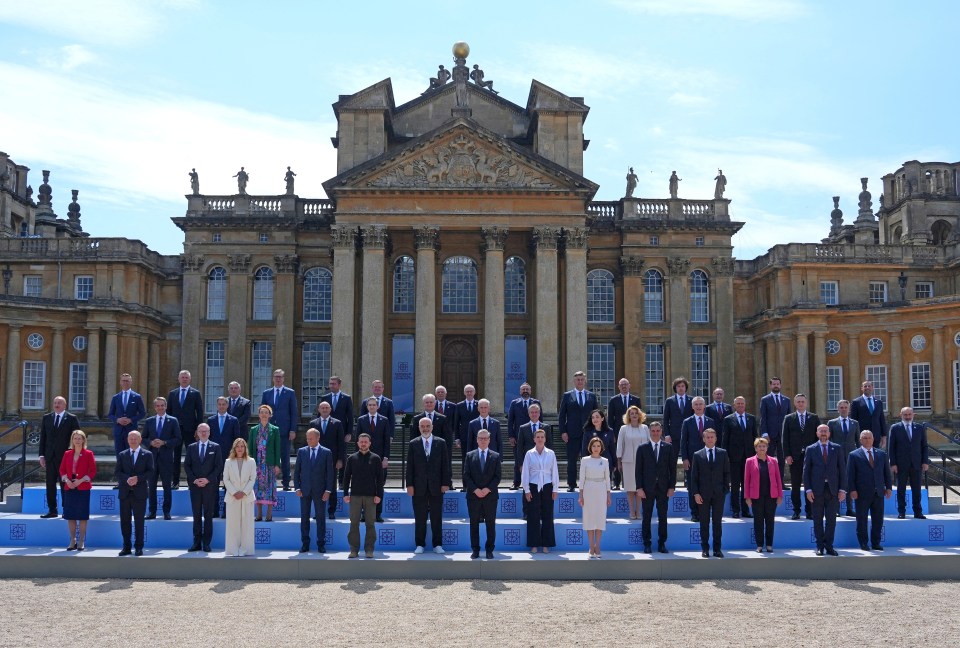 Earlier today Sir Keir for a “family photo” with Europe’s leaders