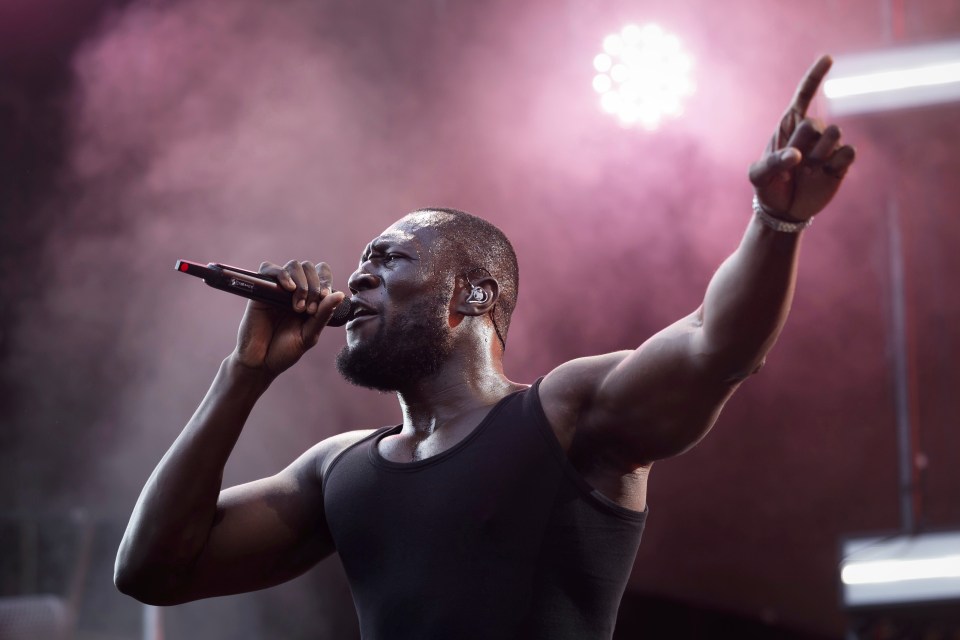 Stormzy performing at Gurtenfestival in Switzerland tonight