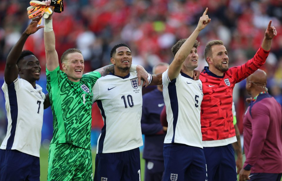 The pundit praised England's penalty shoot-out heroes