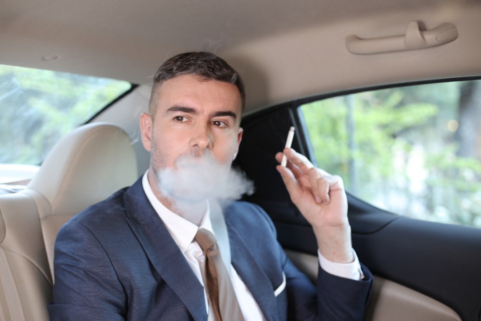 It is illegal to smoke in a taxi or Uber since 2007