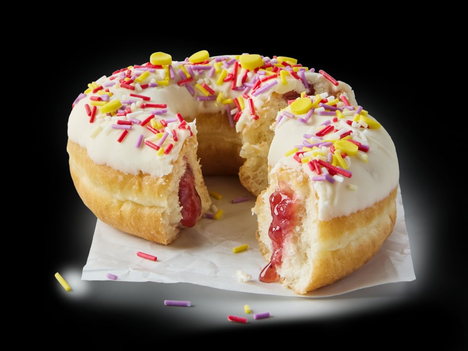 McDonald's new Birthday Cake Donut will be joining menus later this month