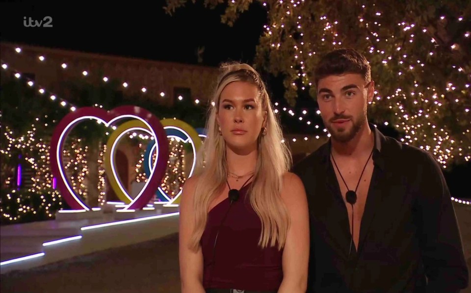 Ellie and Trey were dumped from the villa