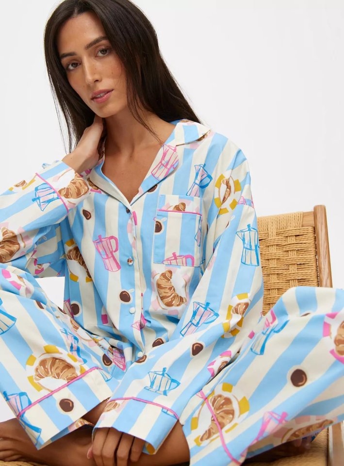 The must-have nightwear set sells for £20 - but you will have to act quick, as some sizes are already running low in stock