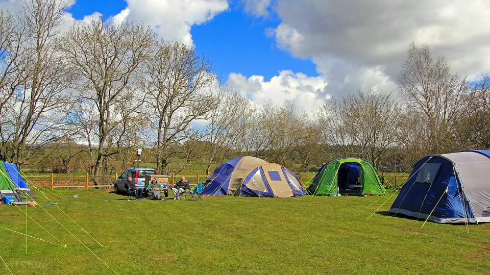 The next door campsite won't break the bank, with £8 pitches