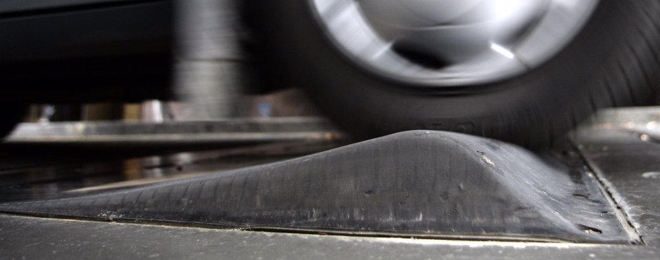 Many drivers dread speed bumps particularly when caught by surprise