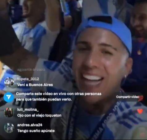 The Argentina ace filmed himself singing a vile chant about the French national team