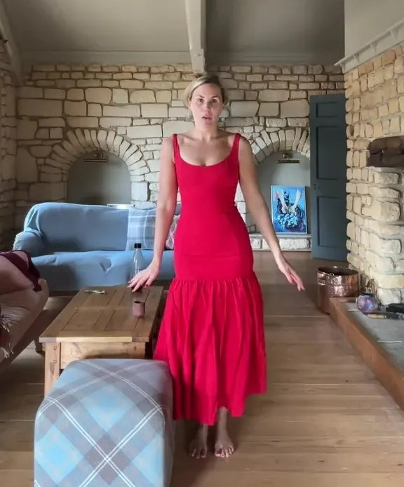 Lucy, who is from the UK, posed in a House of CB dress, but social media users were left totally divided over the pricey buy