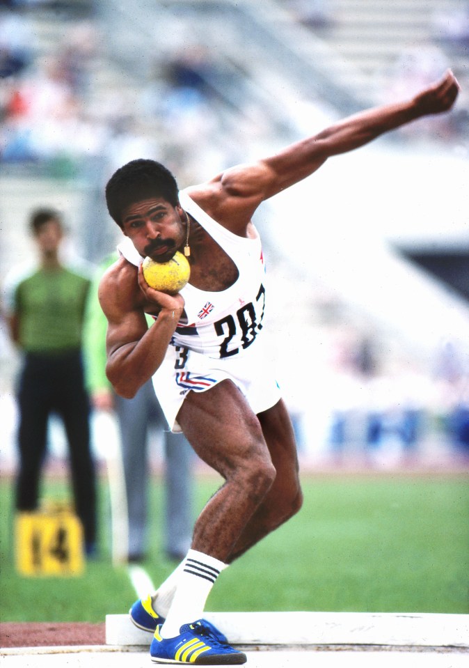 Daley competing in the 1980 Olympics where he won his first gold